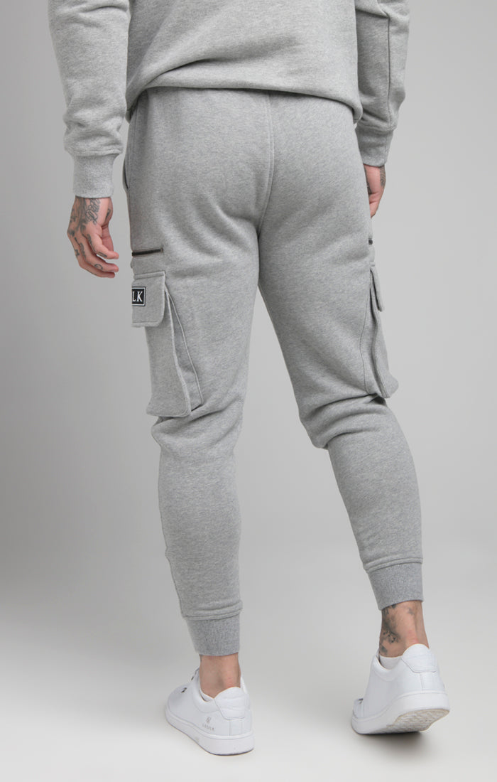 Carica l&#39;immagine nel visualizzatore di Gallery, Grey Cuffed Cargo Jogger (5)