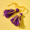 Purple / Yellow Tassels Kit