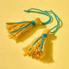 Yellow / Blue Tassels Kit