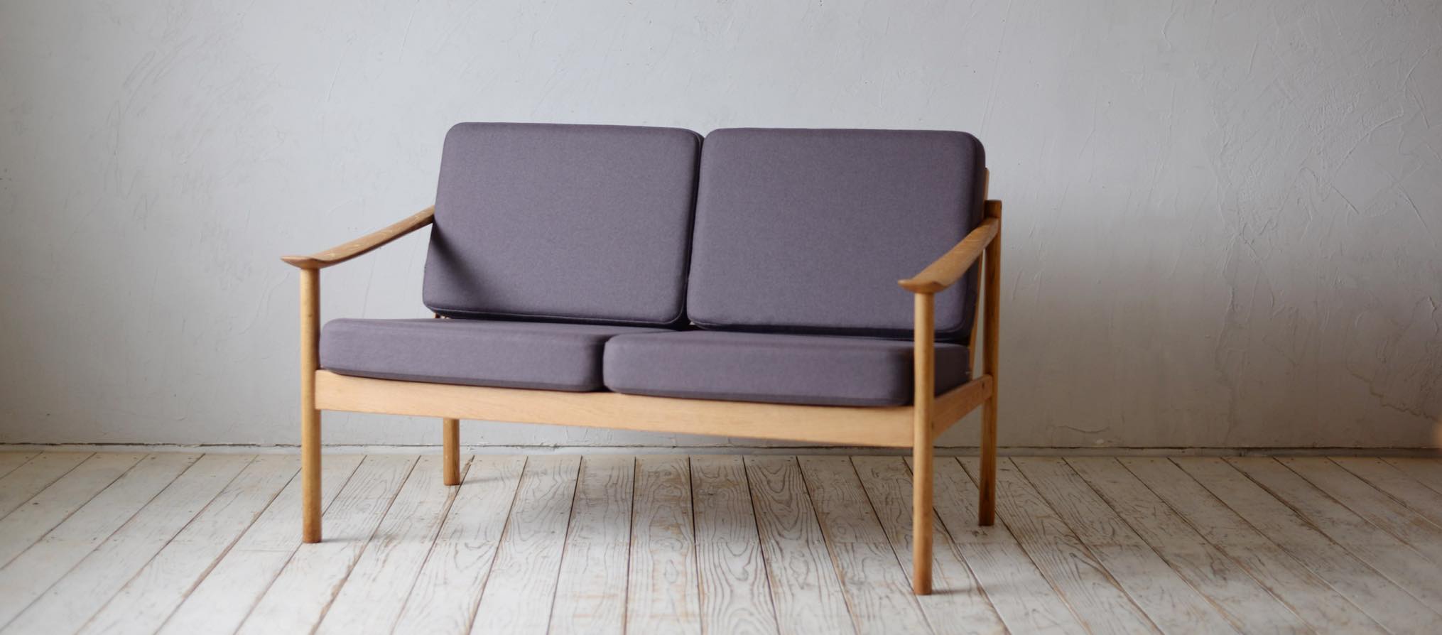 Peter hvidt & Orla Molgaard Nielsen 2P Sofa D-R212D639_デザイン