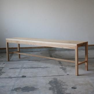 Work Bench solid | オーク無垢材_Front