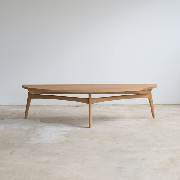 Luu Table（wood top） | オーク/ウォルナット無垢材_Side