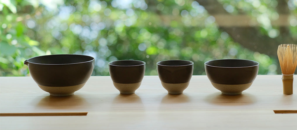 Ha' Matcha Tea Bowl(L) ブラウン_デザイン
