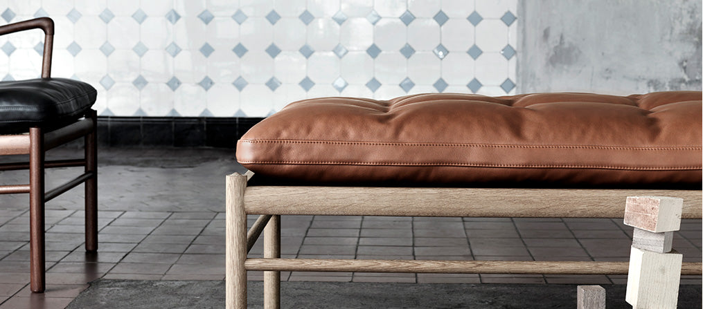 〈公式春フェア〉 Carl Hansen&Søn OW150 オーク オイル仕上げ THOR325 ライトブラウンレザー｜DAYBED デイベッド｜Ole Wanscher (オーレ・ヴァンシャー) カール・ハンセン＆サン【正規販売店】デンマークデザイン_デザイン