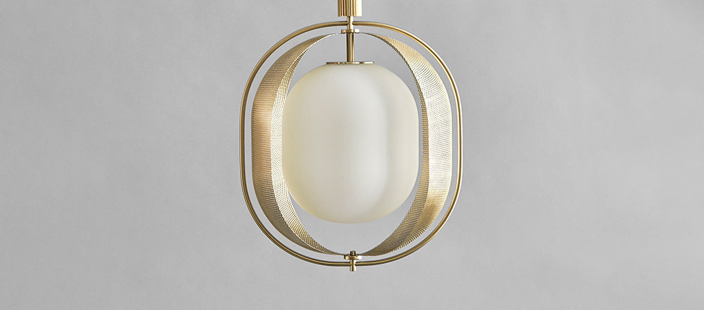 101 COPENHAGEN 【日本代理店】デンマークデザイン Pearl Pendant Brass_デザイン
