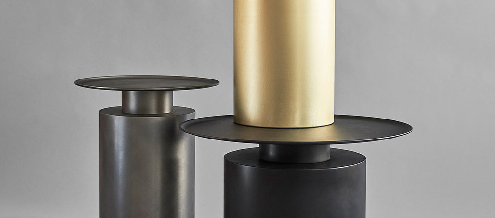 101 COPENHAGEN 【日本代理店】デンマークデザイン Pillar Table Tall Brass_デザイン