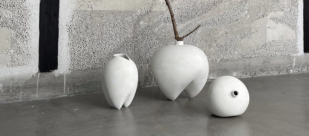 101 COPENHAGEN 【日本代理店】デンマークデザインSumo Vase Big Bone White_デザイン