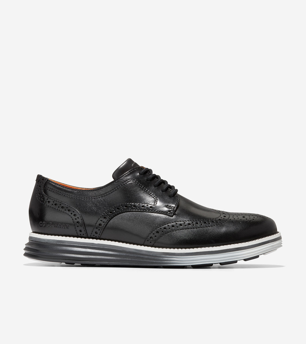 STAPLE ØriginalGrand Ultra Wingtip Oxford-C32516-BLACK BRUSHED