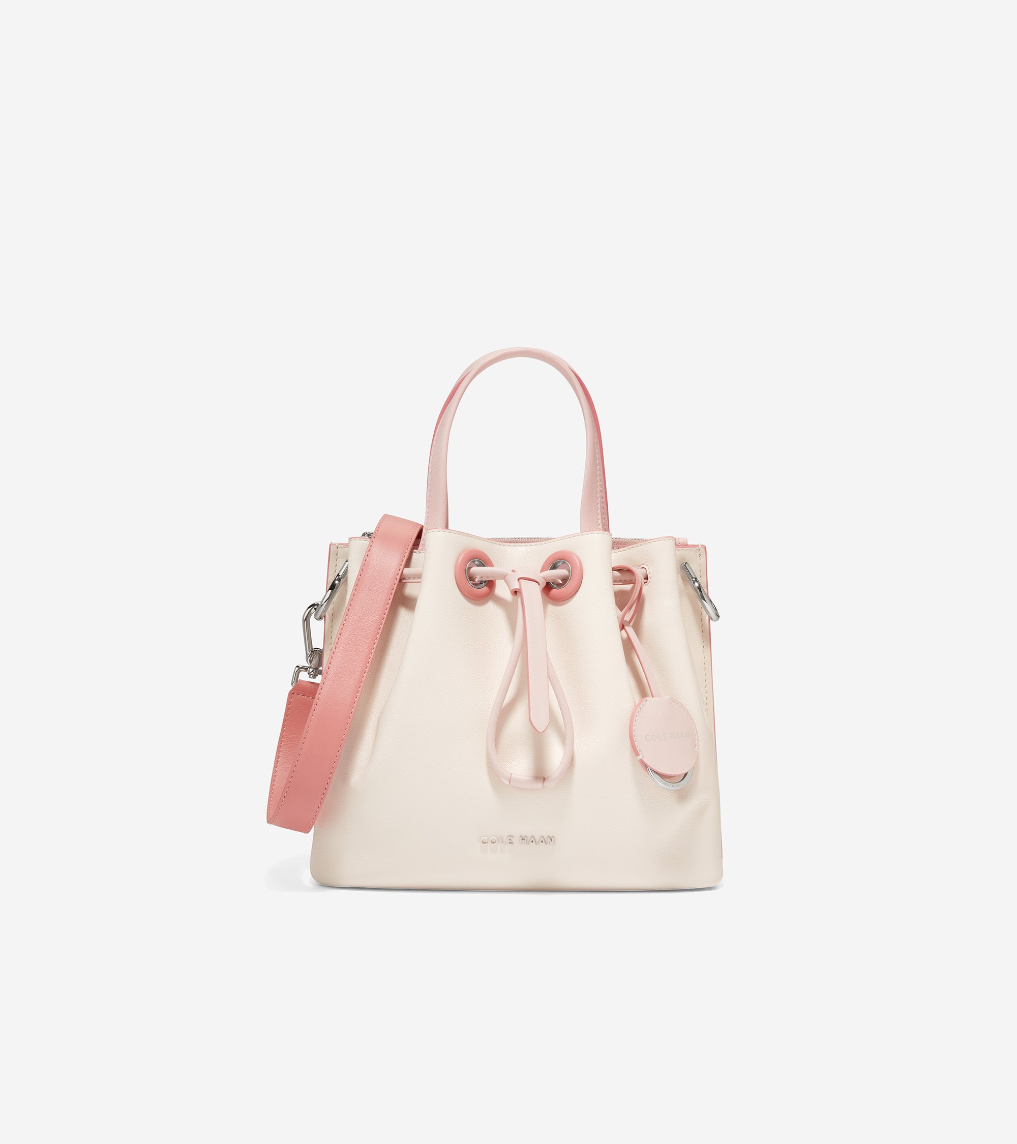 Grand Ambition Small Bucket Bag-U06172-BIRCH-PEACH WHIP COLORBLOCK