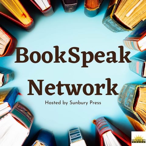 BookSpeak Network logo (book podcast)