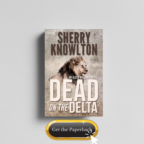 Dead on the Delta by Sherry Knowlton paperback photo 