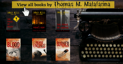 Clickable way to view all of thomas m malafarina's books