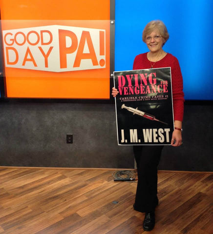 PA Author JM West appearing on Good Day PA