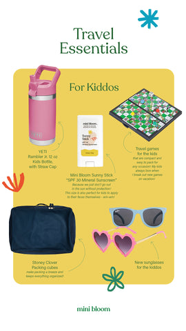 Mini Bloom Travel Essentials for Kids | Gift Guide