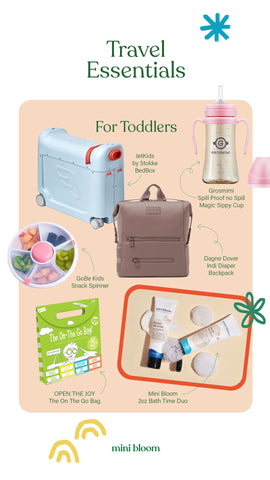 Mini Bloom Travel Essentials for Toddlers | Gift Guide