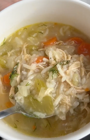 Chicken and Veggie Feel Good Soup