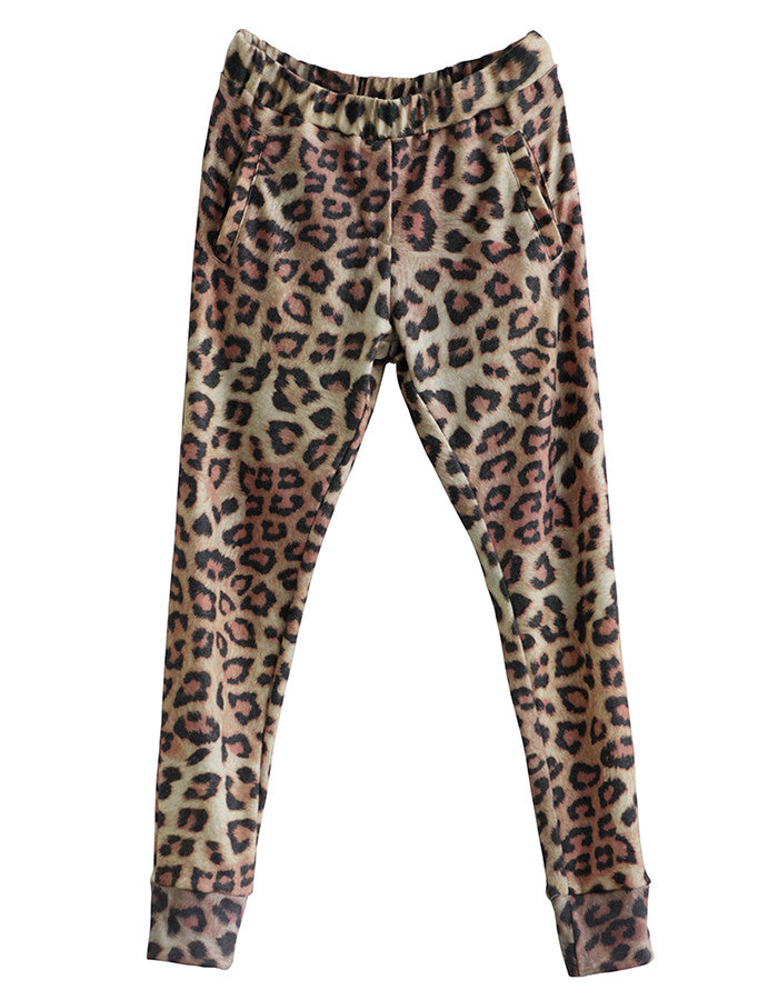 Hye Park and Lune Julian Sweatpants Leopard