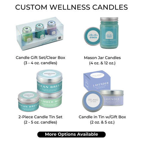 Custom Wellness Candles by City Bonfires