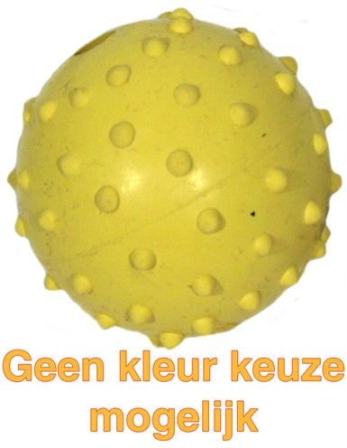 Afbeelding van Happy pet rubber bal met bel 5,5 cm