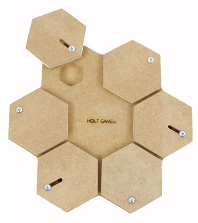 Afbeelding van Holt games tortuga activiteitenspel hout 30x29,5x3,5 cm
