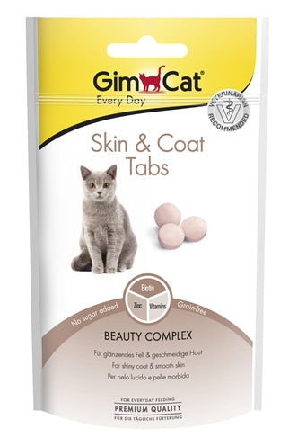 Afbeelding van Gimcat skin & coat tabs 40 gr