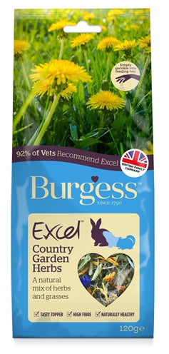 Afbeelding van Burgess excel snacks country garden kruiden 120 gr