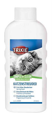 Afbeelding van Trixie simple'n'nclean geurverdrijver kattenbak lentefris 750 gr