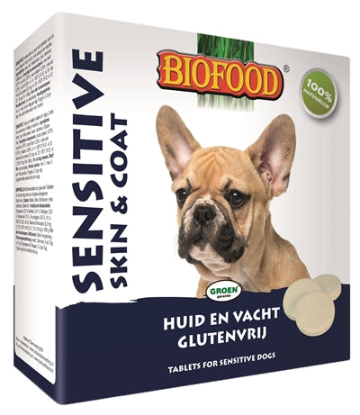 Afbeelding van Biofood hondensnoepje sensitive hypoallergeen skin en coat 55 st