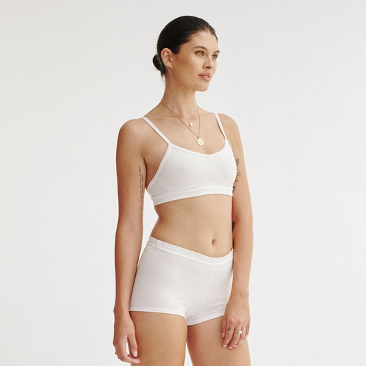 Groceries Apparel - Fitted Crop Tank – Textile Apparel