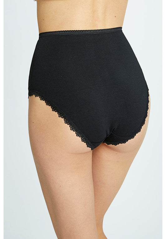 Lace hipster knickers Color black - SINSAY - 3795K-99X