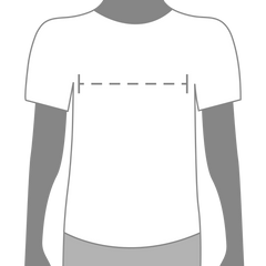 Childs' T-shirt measurement (chest)