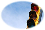 Image of red light traffic signal