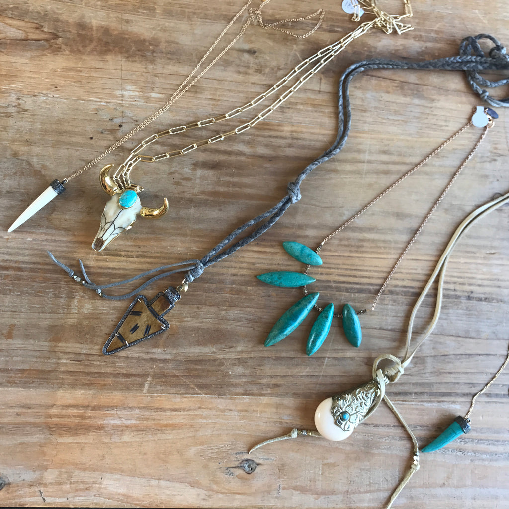 Heather Gardner jewelry in our Malibu Studio