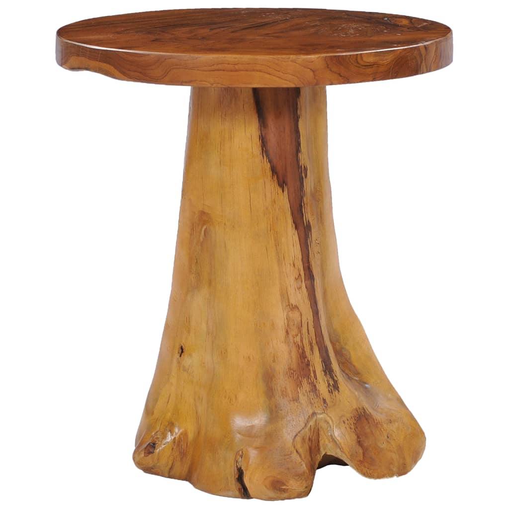 vidaXL Coffee Table 40x40 cm Solid Teak Wood - Housethings 
