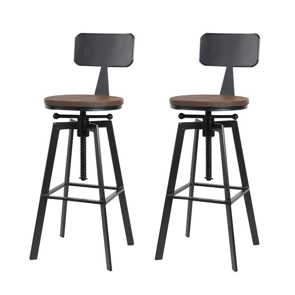 rustic bar stools without back