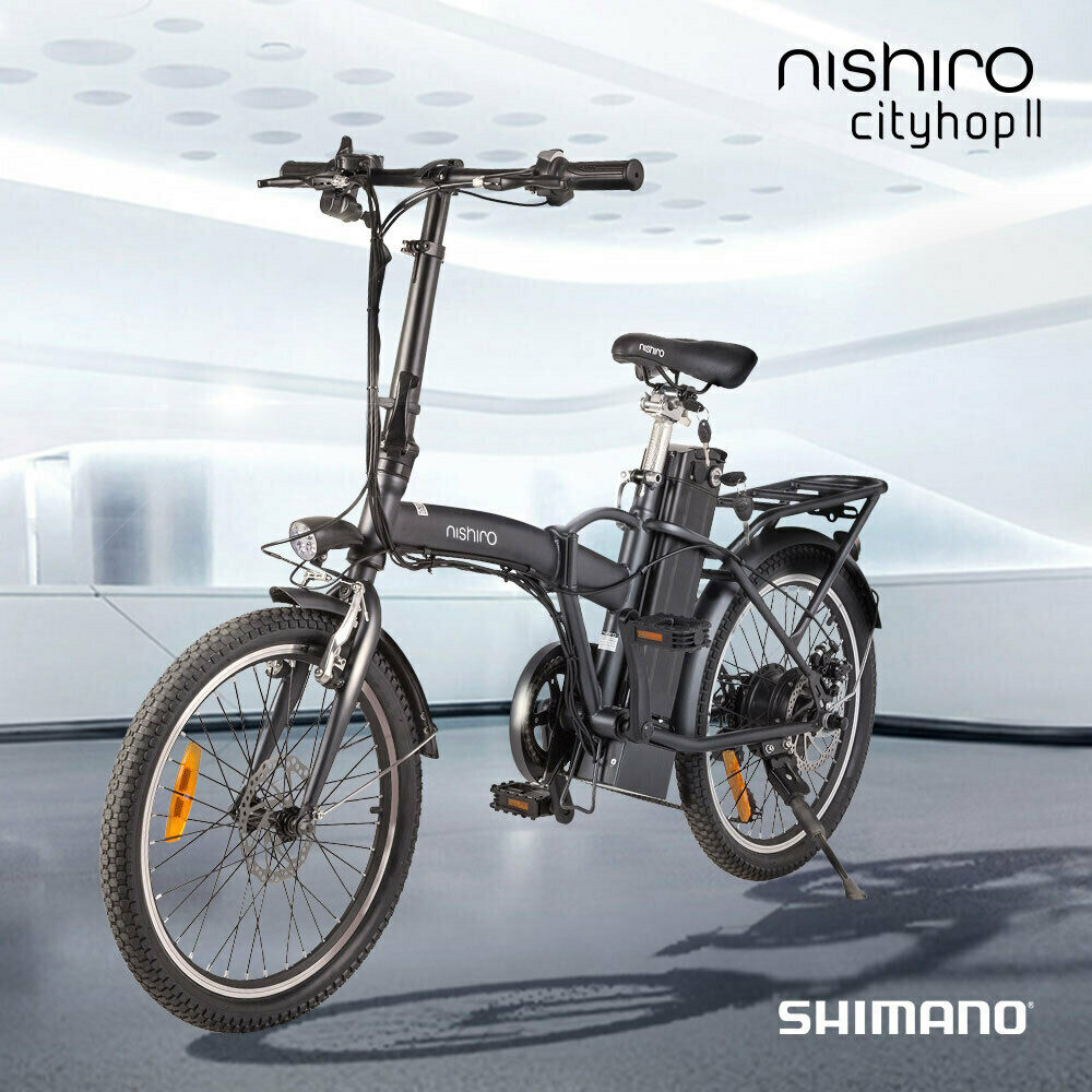 nishiro volt folding electric bike