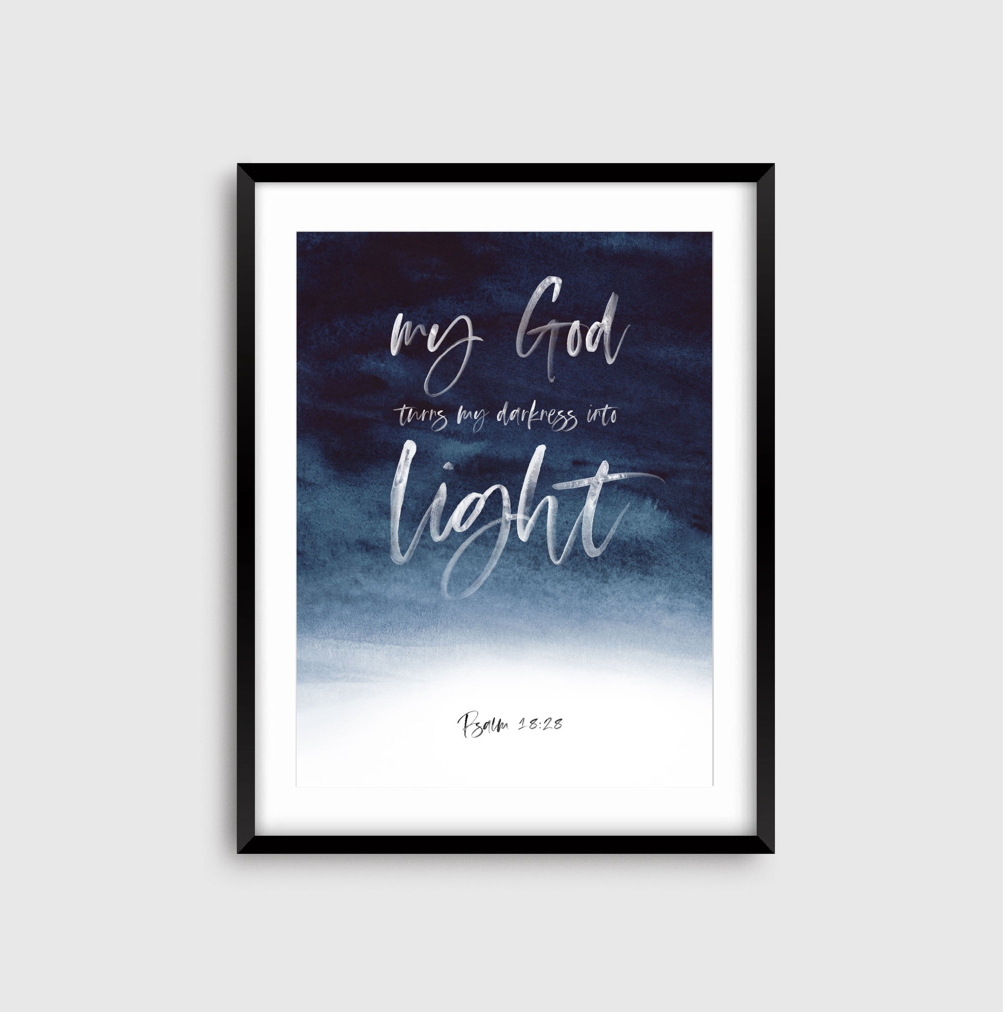 light in darkness scripture