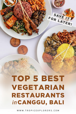 Top 5 Best Vegetarian Restaurants Canggu Bali - Give Cafe - Tropicexplorers