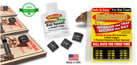 order the bait cage kit for rat traps
