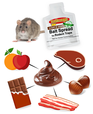 bait cage bait spread ingredients irresistible food for rats