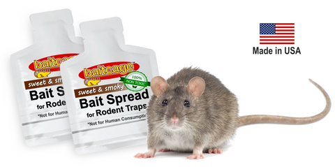 Bait Cage Kit for Rat Traps- Improves Traps, Includes Bait