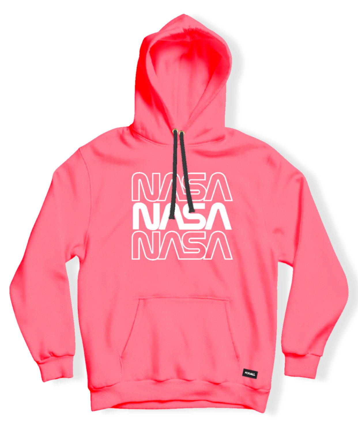 sudadera rosa neon