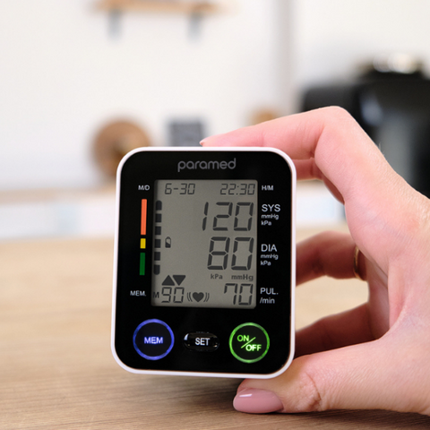 In Hand Review of Paramed Blood Pressure Monitor 