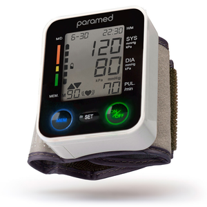 paramed wrist blood pressure