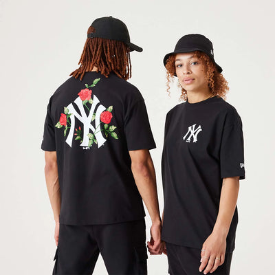 T-shirts New Era Mlb Team Graphic Bp Os Tee New York Yankees Black