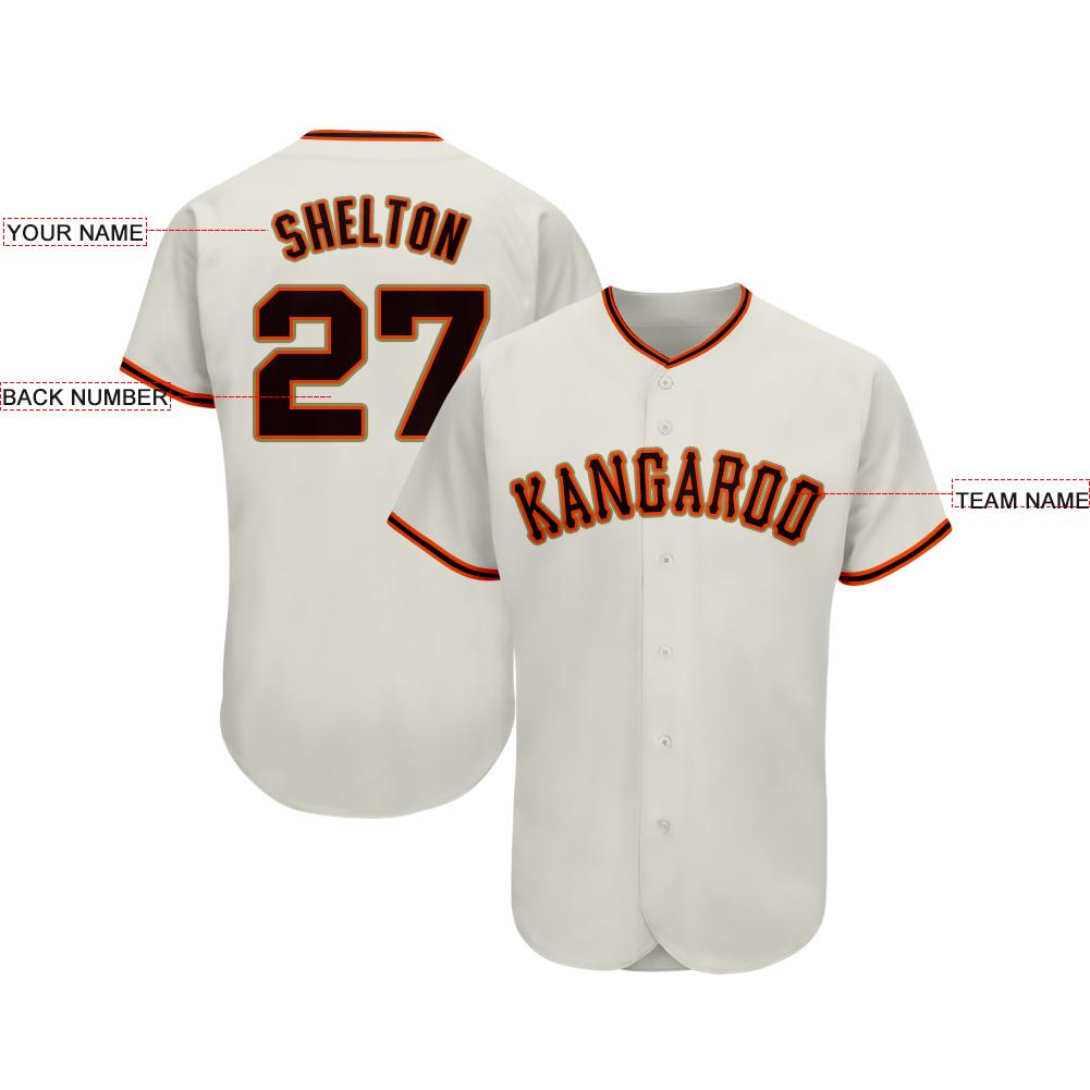 orange baseball jersey