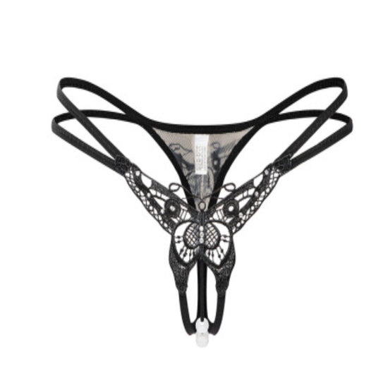 Buy Butterfly G String-lingerie Crotchless Open Crotch Panties