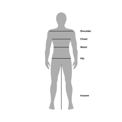 Men Measure Waistline