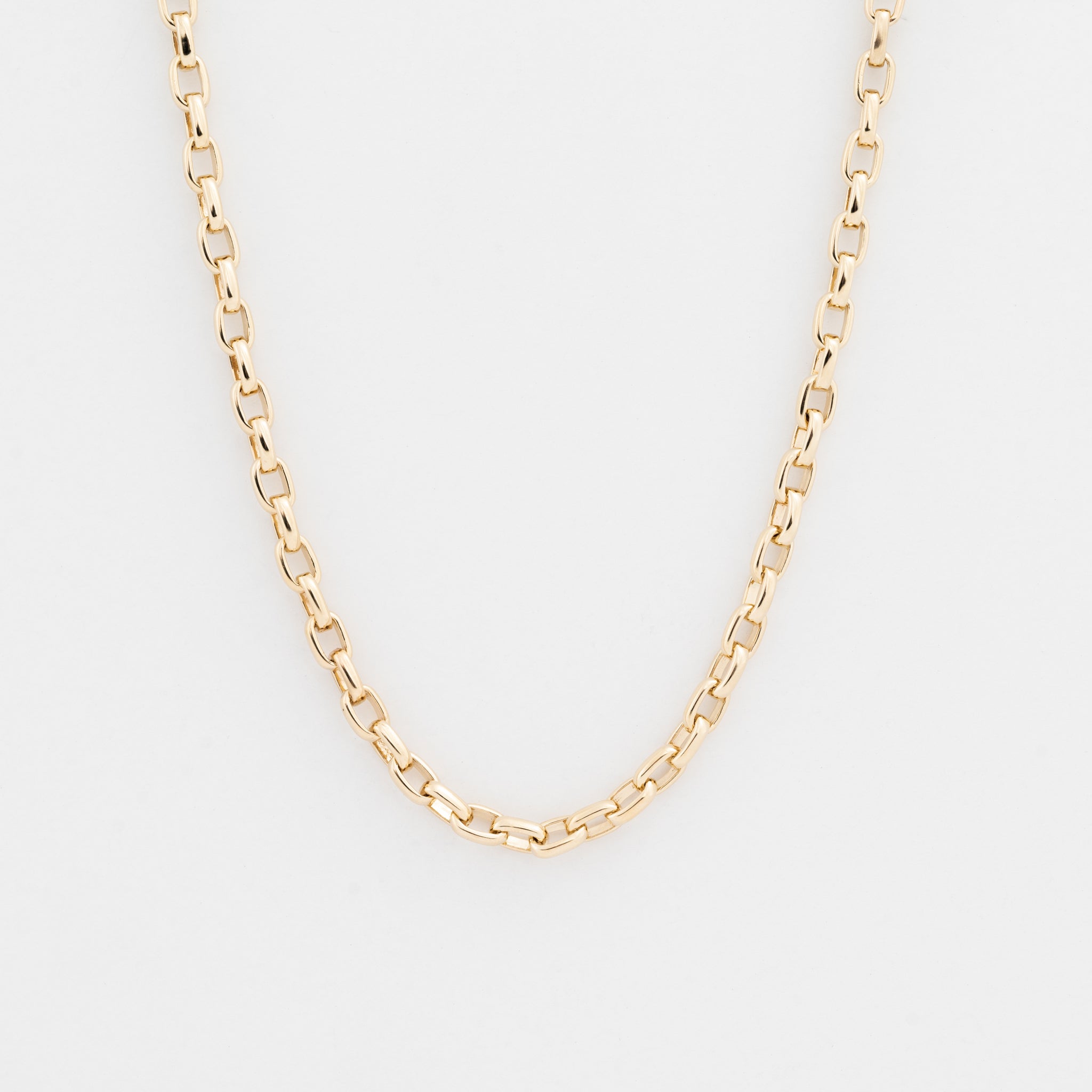 The Square Chain Link Necklace - Yearly Co product image