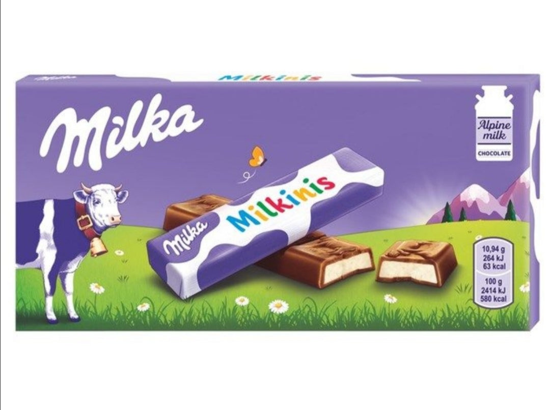 Шоколад Milka milkinis Sticks